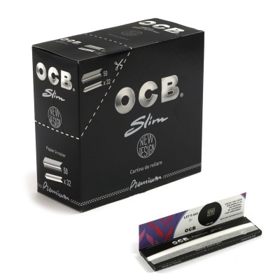 OCB SLIM PREMIUM KING SIZE ROLLING PAPER